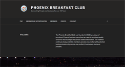 Desktop Screenshot of phoenixbreakfastclub.com
